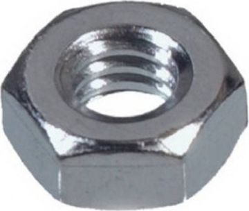 Picture of Nut, Machine Screw, Hex, Steel,ZincPlated 8-32