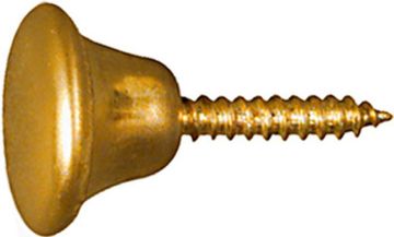 Picture of Knob, Screw, Brass 5/8"D