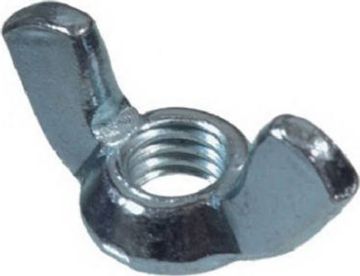 Picture of Nut, Wing, Zinc Plated 8-32