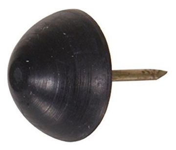 Picture of Bumpers, Tack, Black 3/8"