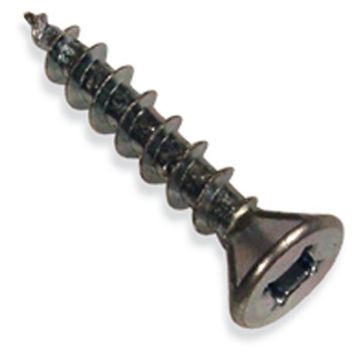 Picture of Screw, Square Drive, Flat Head, Zinc Plated 1"Lx6D