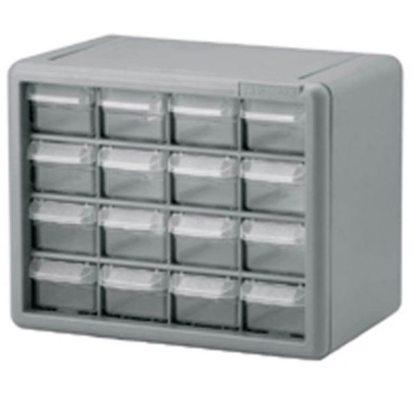 Picture of Cabinet, Storage, Hardware 16 Drawer, Polystyrene Frame