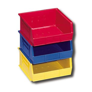 Picture of Bin, Storage, Red 5-1/2"Wx10-7/8"Dx5"H