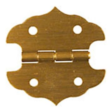 Picture of Hinge, Antique Brass 1-1/8"x1-1/8", Pin Fastener