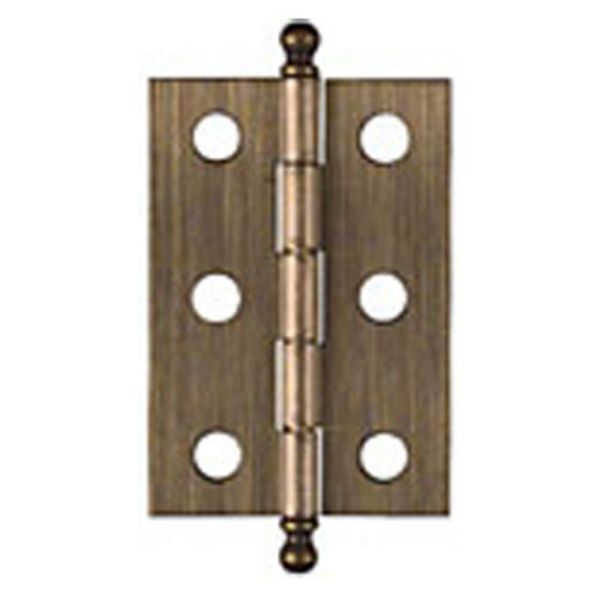 Picture of Hinge, Antique Brass 2"x1-3/8", Screw Fastener