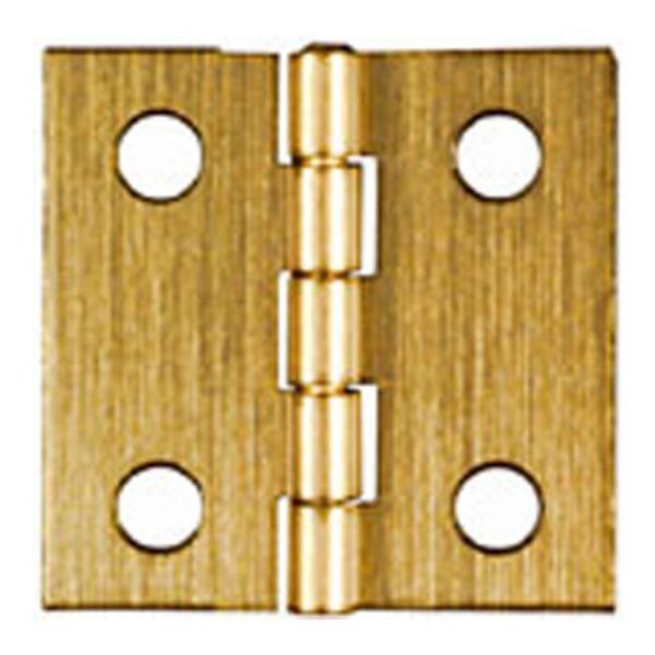 Picture of Hinge, Antique Brass 1"x1", Screw Fastener