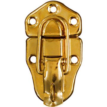 Picture of Catch, Draw, Brass Plated, Padlock Eye 1-3/4"x3-1/4"