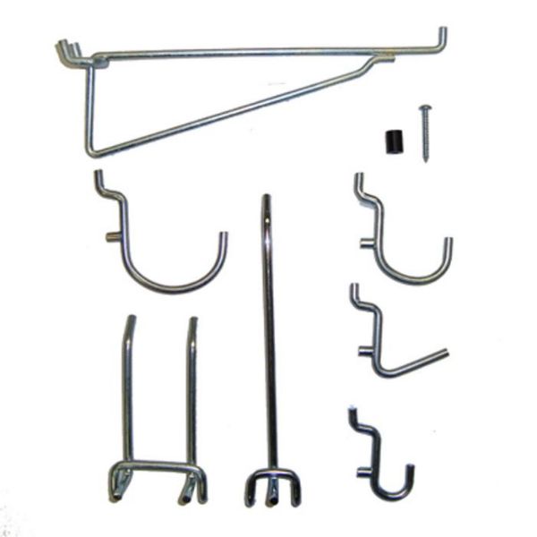 Picture of Hook, Pegboard, Assortment, 20pc f/1/4" Pegboard