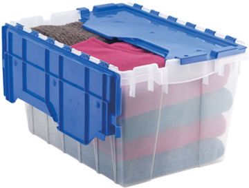 Picture of Keep-Box, Storage Blue Lid, 21-1/2"Wx15"Dx12-1/2