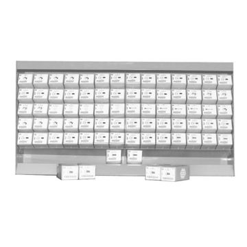 Picture of Fastener Assortment 72 Packs W Cabinet