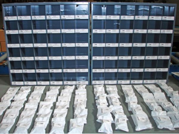 Picture of Fastener, Metric, Assortment 72 Bags w/Bin Cabinet