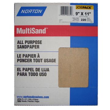 Picture of Paper, Abrasive, Adalox, Alum Oxide, Cabinet 40D (1-1/2) Grit, 9"x11", Open