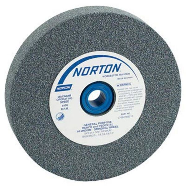Picture of Wheel, Grinding, 1" Arbor Hole 7"x1" Medium, Alum Oxide