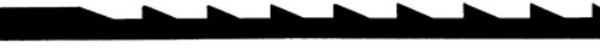 Picture of Blade, Scroll Saw, Plain End, Skip 5"Lx.029'Wx.012"Tx20TPI