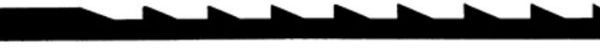 Picture of Blade, Scroll Saw, Plain End, Skip 5"Lx.038"Wx.016"Tx12.5TPI