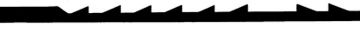 Picture of Blade, Scroll Saw, Reverse Tooth, Plain End 5"Lx.038"Wx.016"Tx12.5T(9Rev)