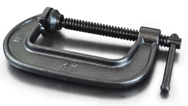 Picture of Clamp, C, Ductile Alloy, 1800Lb 3" Jaw Opening, 1-7/8"Throat