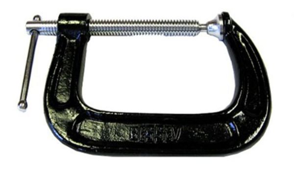 Picture of Clamp, C, Light Duty, 1,200Lb 4" Jaw Opening, 3-1/4" Throat