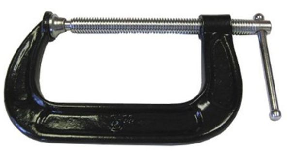 Picture of Clamp, C, Light Duty, 1,200Lb 6" Jaw Opening, 3-1/2" Throat