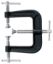 Picture of Clamp, Edge, Light-Duty, 3-Way 2-1/2" Capacity, 2-1/2" Throat