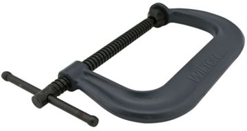 Picture of Clamp, C, Black Oxide Spindle 4-1/4" Jaw Opening, 3-1/4" Thr