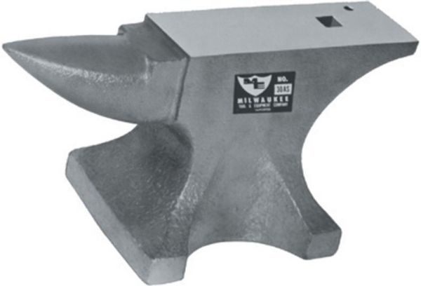 Picture of Anvil, Bench, Cast Iron 2"x5" Face, 3" Horn, 8 lb