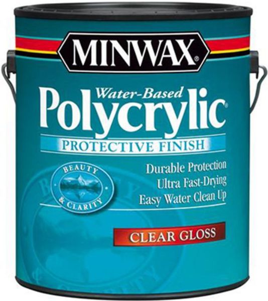 Picture of Finish, Polycrylic, Water Base, Semi-Gloss Quart
