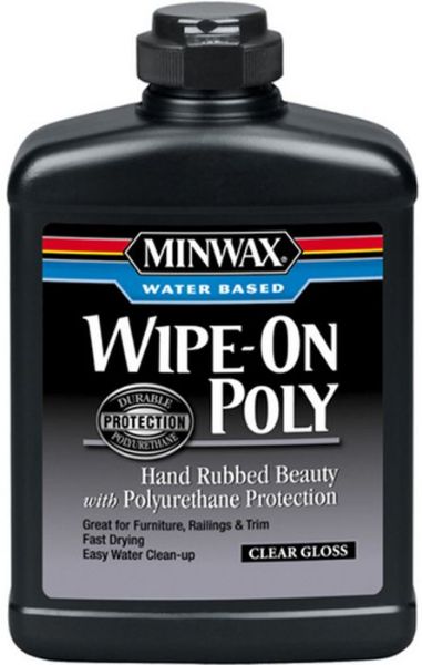 Picture of Polyurethane, Wipe-On, Water Base, Satin Pint