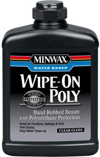 Picture of Polyurethane, Wipe-On, Water Base, Gloss Pint