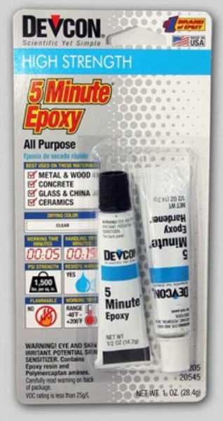 Picture of Glue, Epoxy, 5 Minute 1 oz.