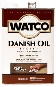 Picture of Finish, Wood Danish Oil, Black Walnut Gallon