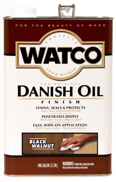Picture of Finish, Wood Danish Oil, Black Walnut Gallon