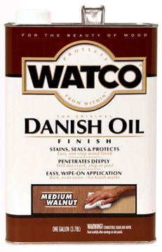 Picture of Finish, Wood, Danish Oil, Medium Walnut Gallon