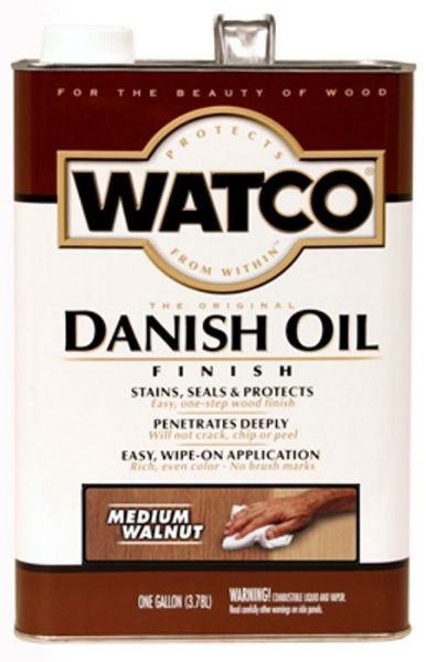 Picture of Finish, Wood, Danish Oil, Medium Walnut Gallon