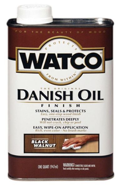 Picture of Finish, Wood, Danish Oil, Black Walnut Quart
