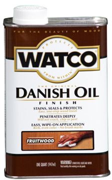 Picture of Finish, Wood, Danish Oil, Fruitwood Quart