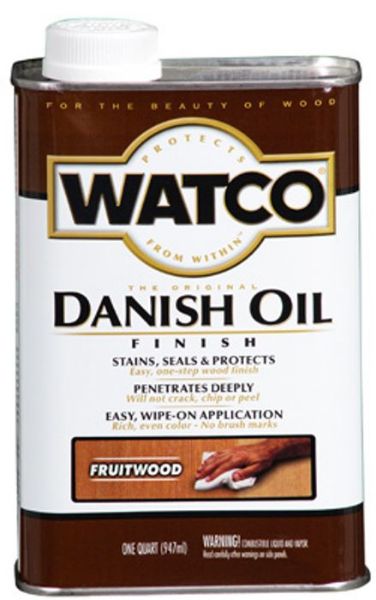 Picture of Finish, Wood, Danish Oil, Fruitwood Quart