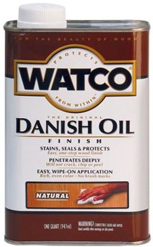 Picture of Finish, Wood, Danish Oil, Natural Quart