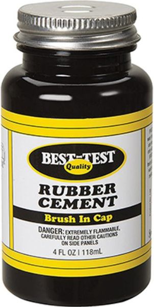 Picture of Cement, Rubber, Mounting, Super-Duty w/Brush in Cap, 4 oz