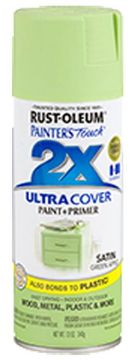 Picture of Paint, Int/Ext, Satin, Green Apple Aerosol