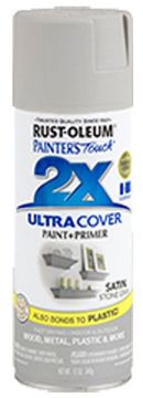 Picture of Paint, Int/Ext, Satin, Stone Gray Aerosol