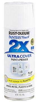 Picture of Paint, Int/Ext, Flat, White Aerosol
