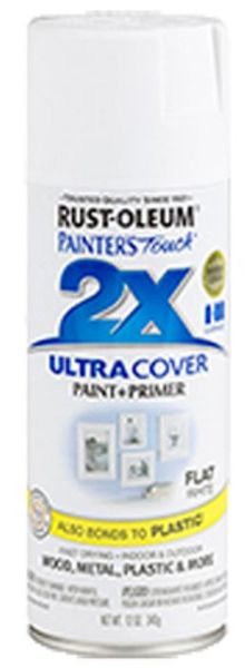 Picture of Paint, Int/Ext, Flat, White Aerosol