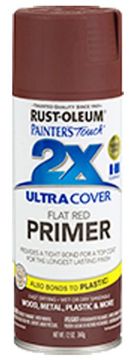 Picture of Paint, Int/Ext, Flat, Primer, Red Aerosol