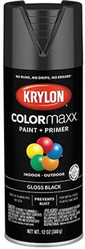 Picture of Paint, Int/Ext, Gloss, Black Aerosol