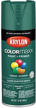Picture of Paint, Int/Ext, Gloss, Hunter Green Aerosol