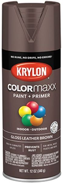 Picture of Paint, Int/Ext, Gloss, Leather Brown Aerosol