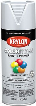 Picture of Paint, Int/Ext, Gloss, Pewter Gray Aerosol