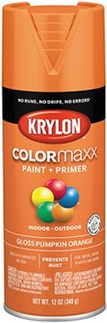 Picture of Paint, Int/Ext, Gloss, Pumpkin Orange Aerosol