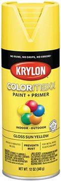 Picture of Paint, Int/Ext, Gloss, Sun Yellow Aerosol